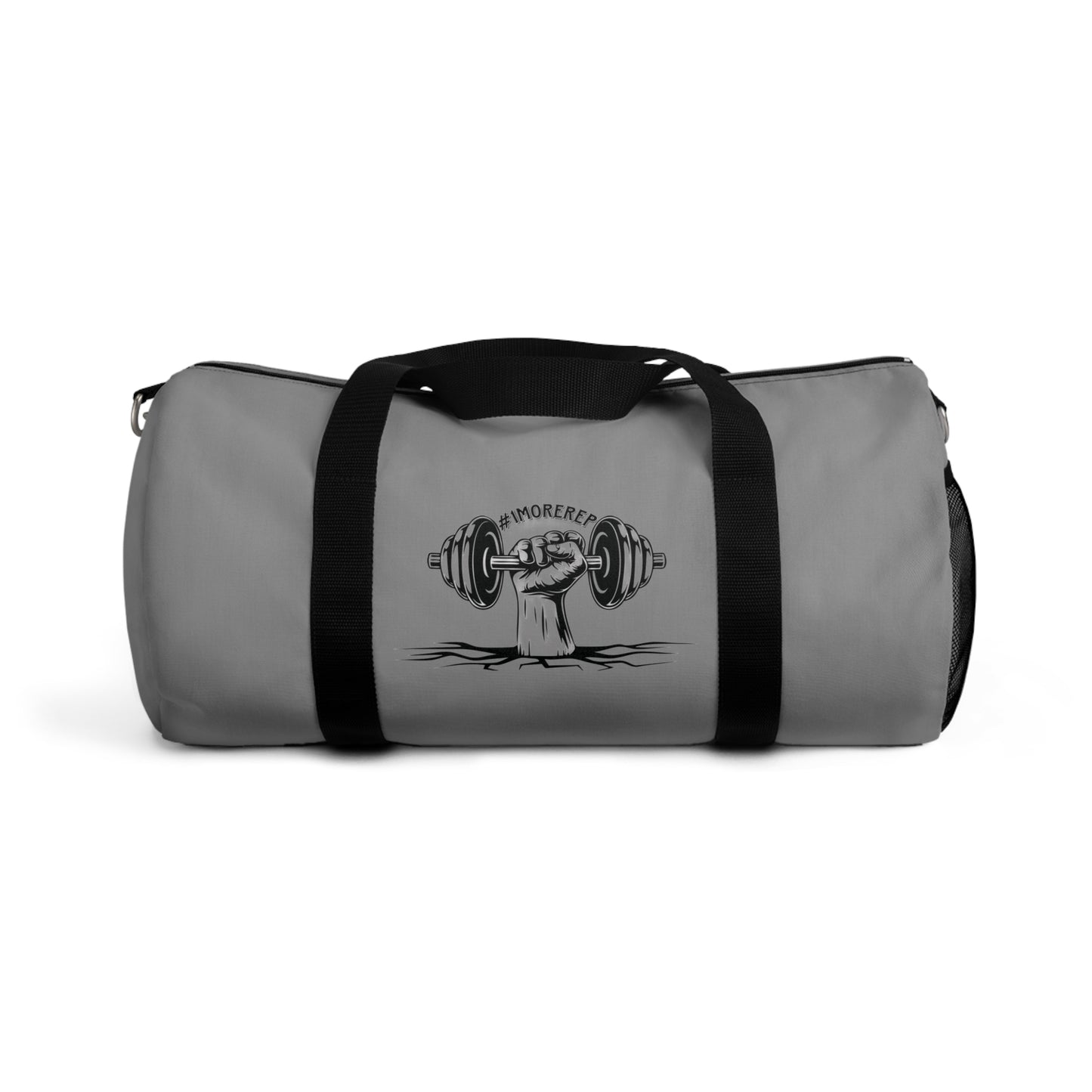 #1MOREREP LOGO Gym Duffel Bag (Grey)