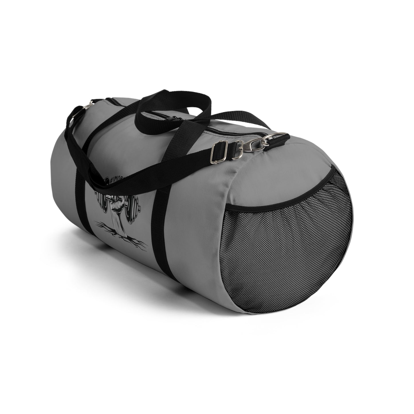 #1MOREREP LOGO Gym Duffel Bag (Grey)