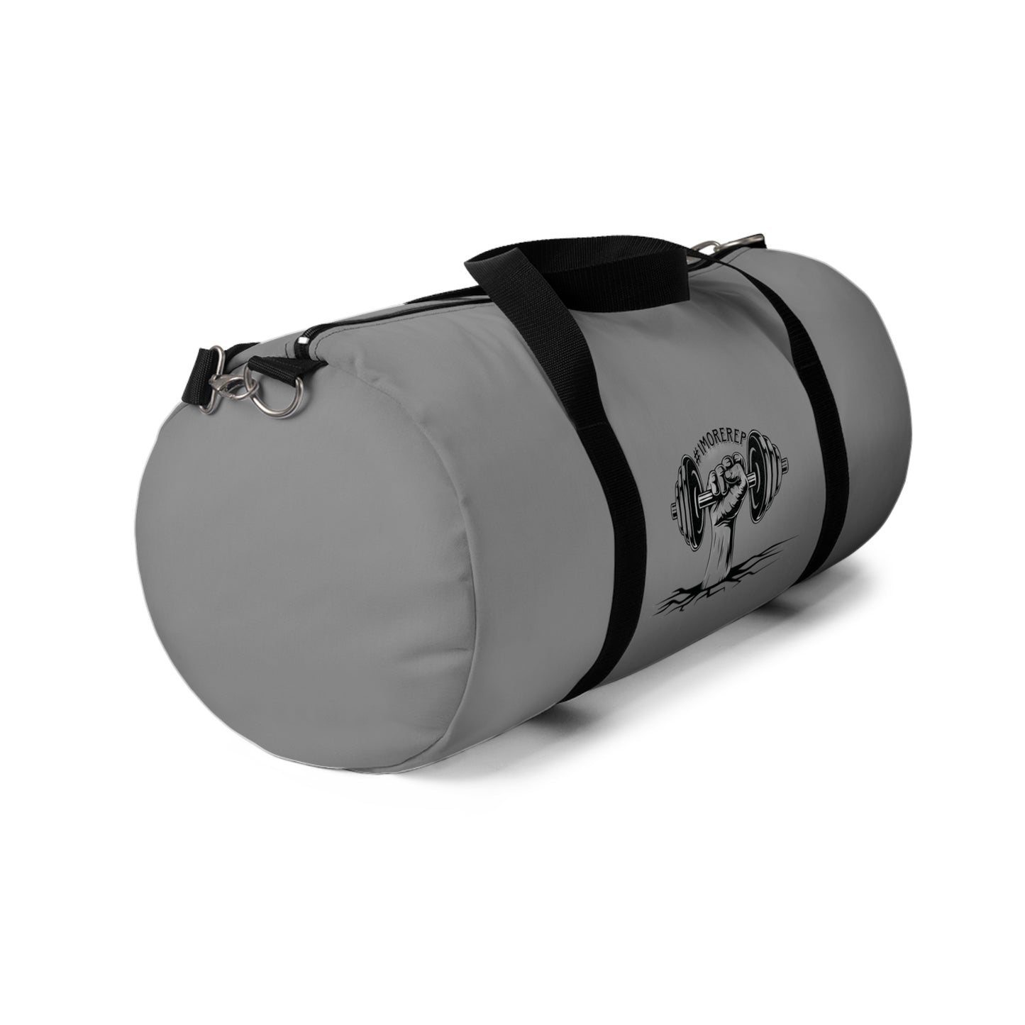 #1MOREREP LOGO Gym Duffel Bag (Grey)