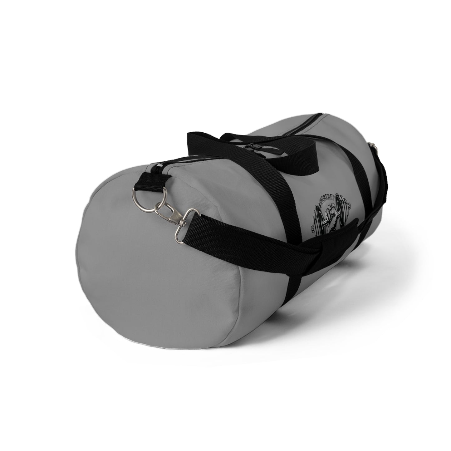 #1MOREREP LOGO Gym Duffel Bag (Grey)