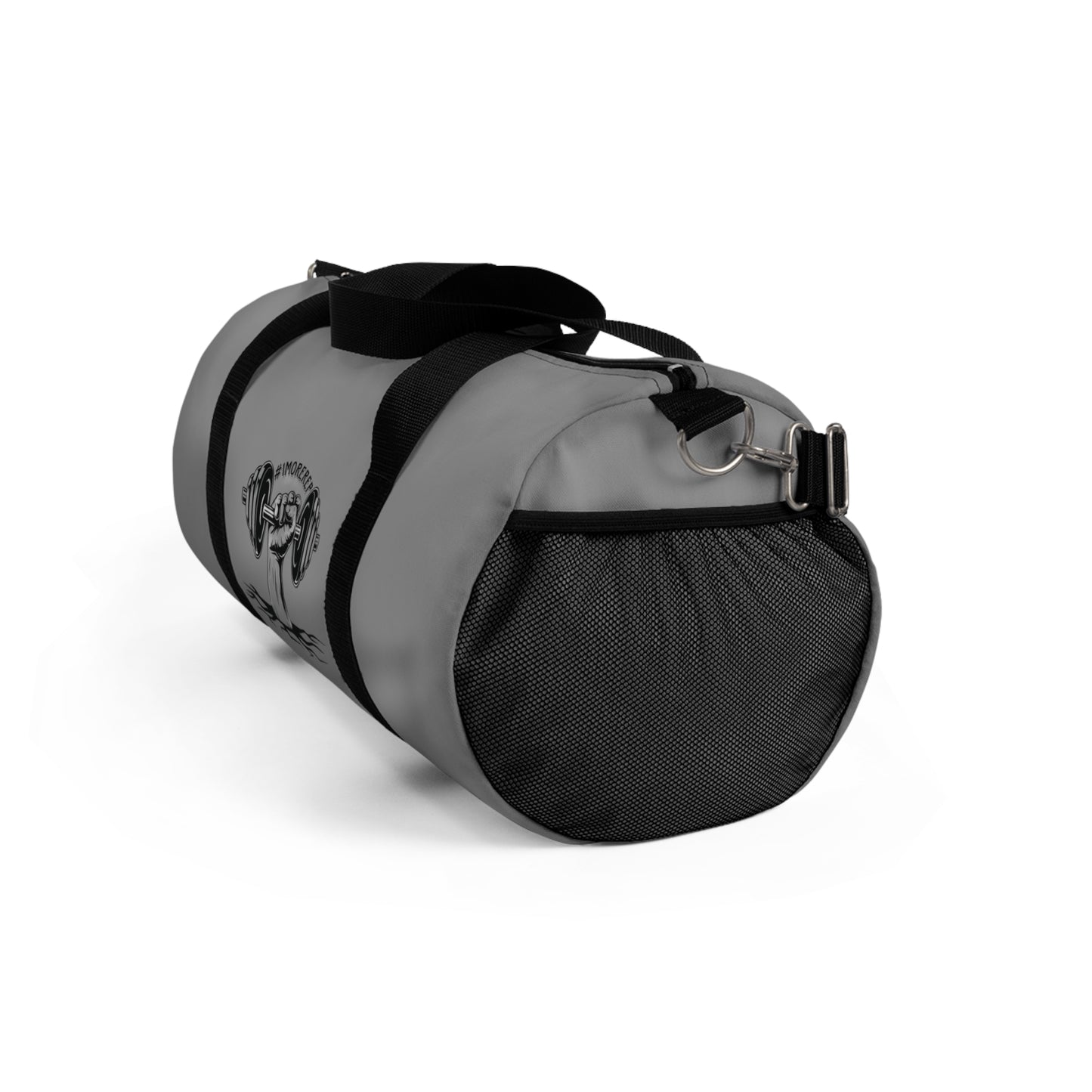 #1MOREREP LOGO Gym Duffel Bag (Grey)