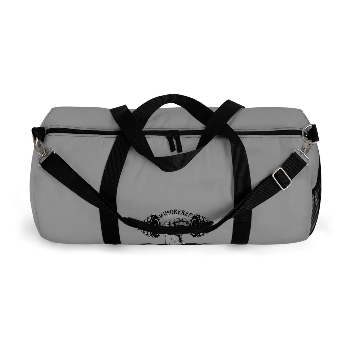 #1MOREREP LOGO Gym Duffel Bag (Grey)