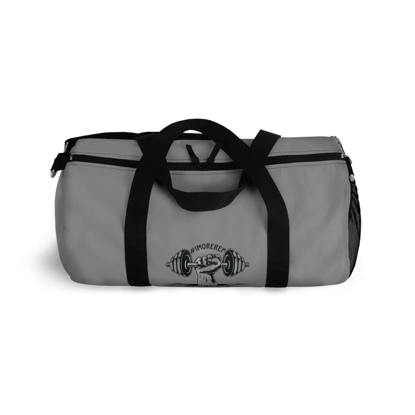 #1MOREREP LOGO Gym Duffel Bag (Grey)